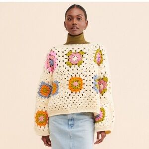 Society mano granny square pullover size 2X